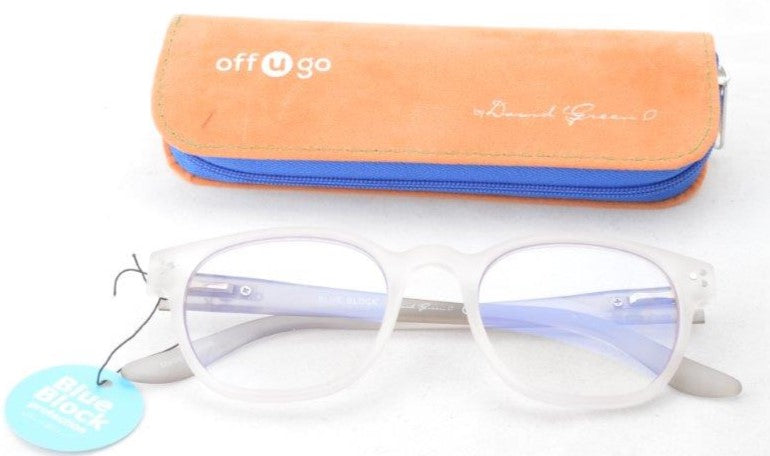 offugo BLUE BLOCK model CHRISTIE Crystal