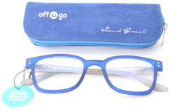 offugo BLUE BLOCK model ERNEST Blue