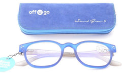 offugo BLUE BLOCK model CHRISTIE Blue