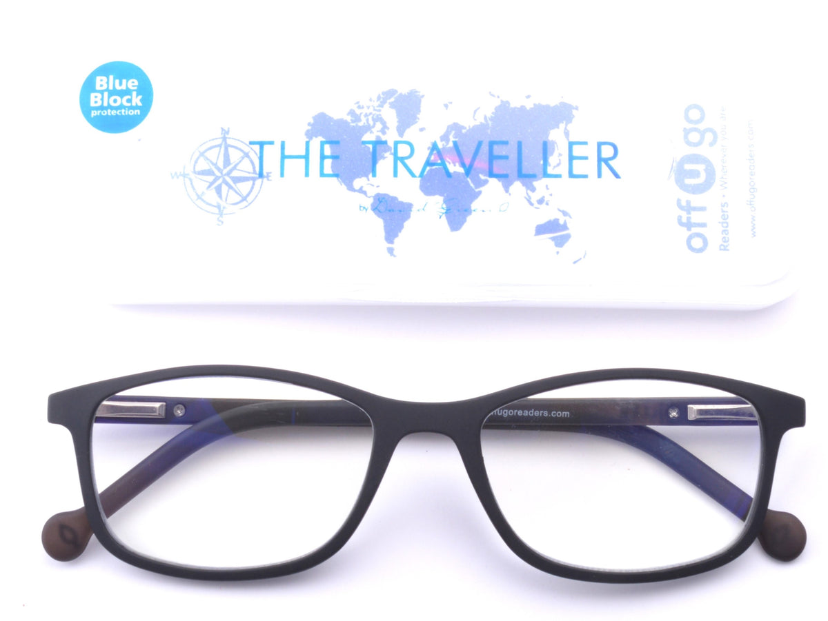 The Traveller BLUE BLOCK model Jet Black