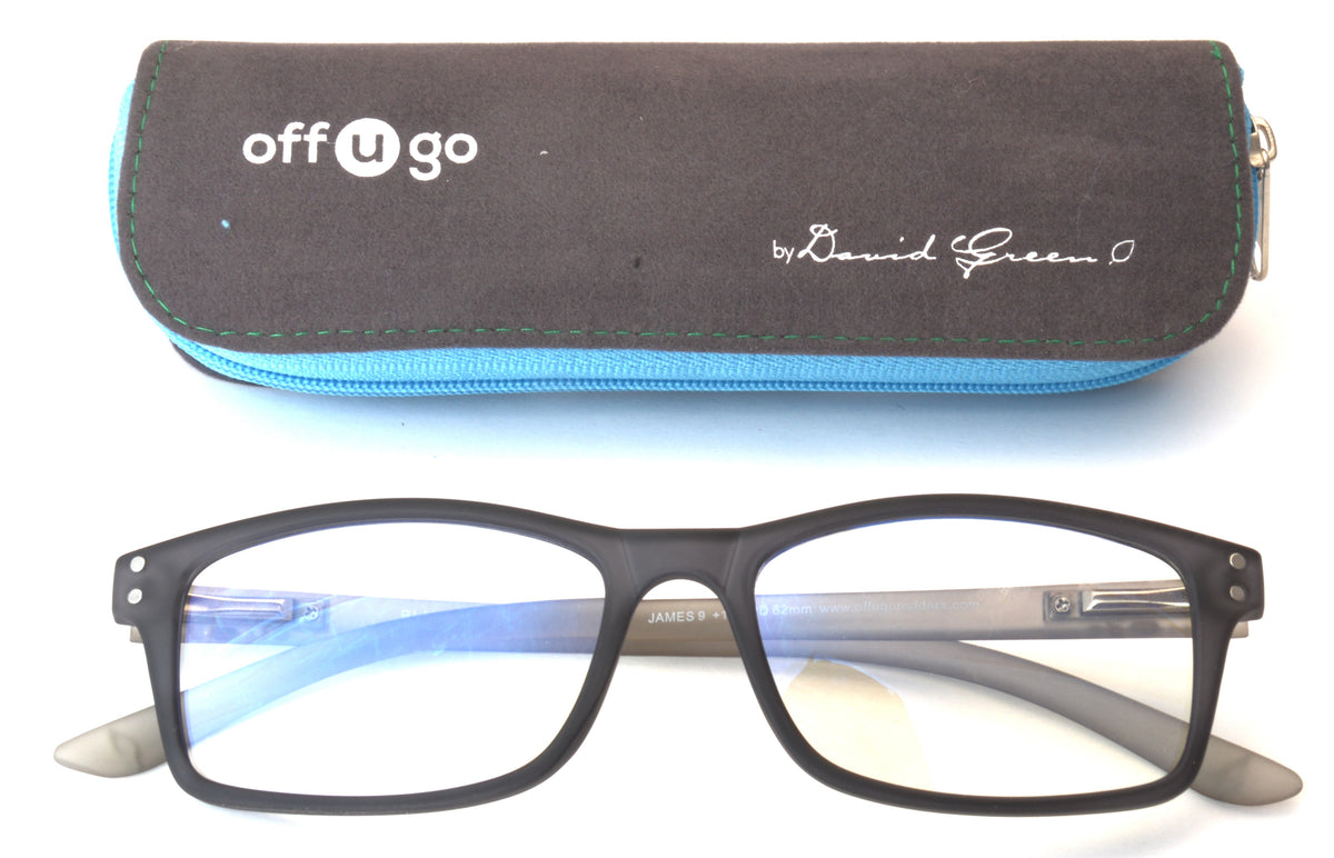 offugo BLUE BLOCK model JAMES DarkGrey